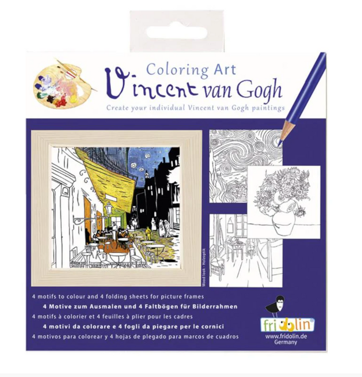 Van Gogh Coloring Art Kit