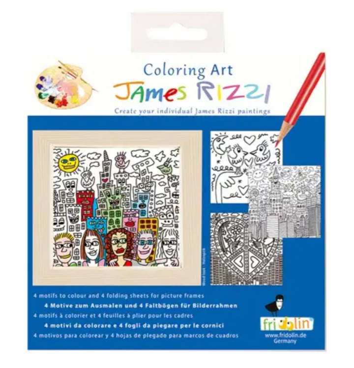 James Rizzi Coloring Art Kit