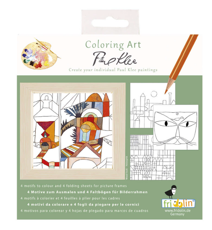 Paul Klee Coloring Art Kit