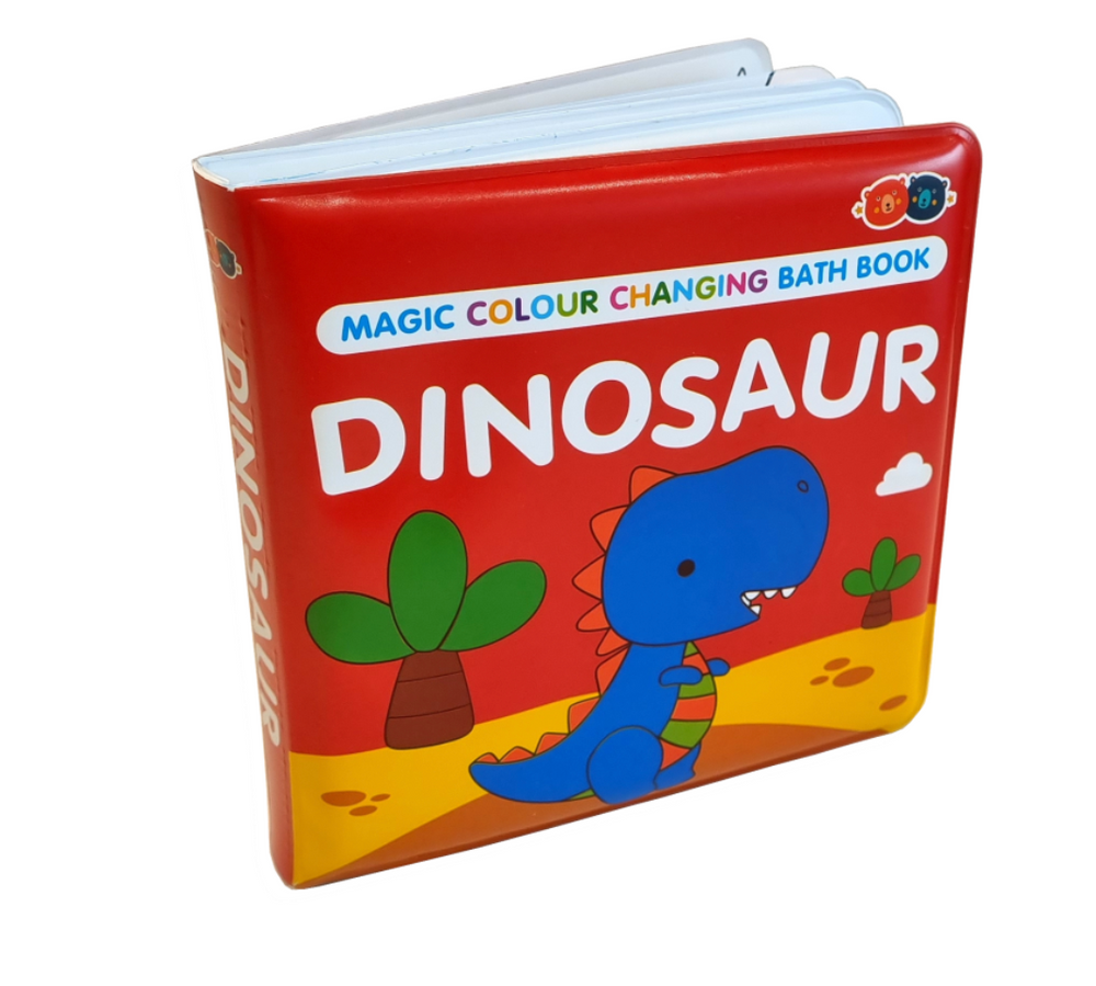 Dinos Colour Changing Bath Book - Victoria's Toy Station