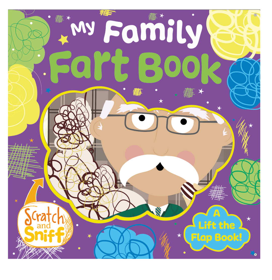 Scratch & Sniff Fart Book Family - Victoria's Toy Station