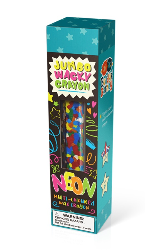 Wacky Jumbo Crayon Neon - Victoria's Toy Station