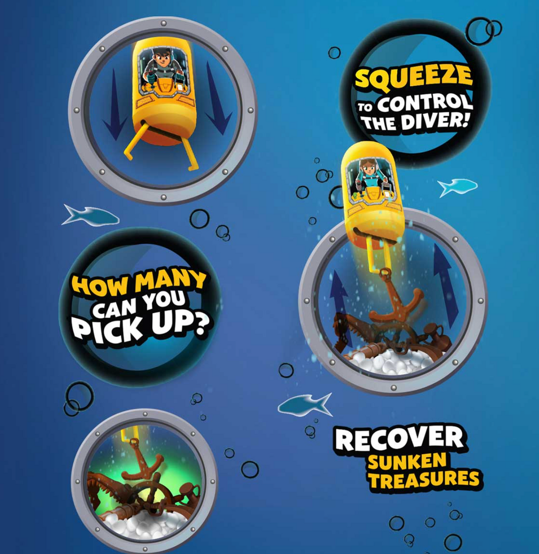 Clawsome Treasure Diver