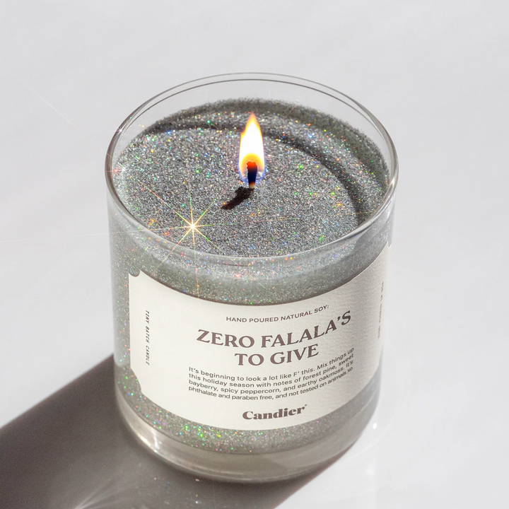 ZERO FALALA'S TO GIVE CANDLE