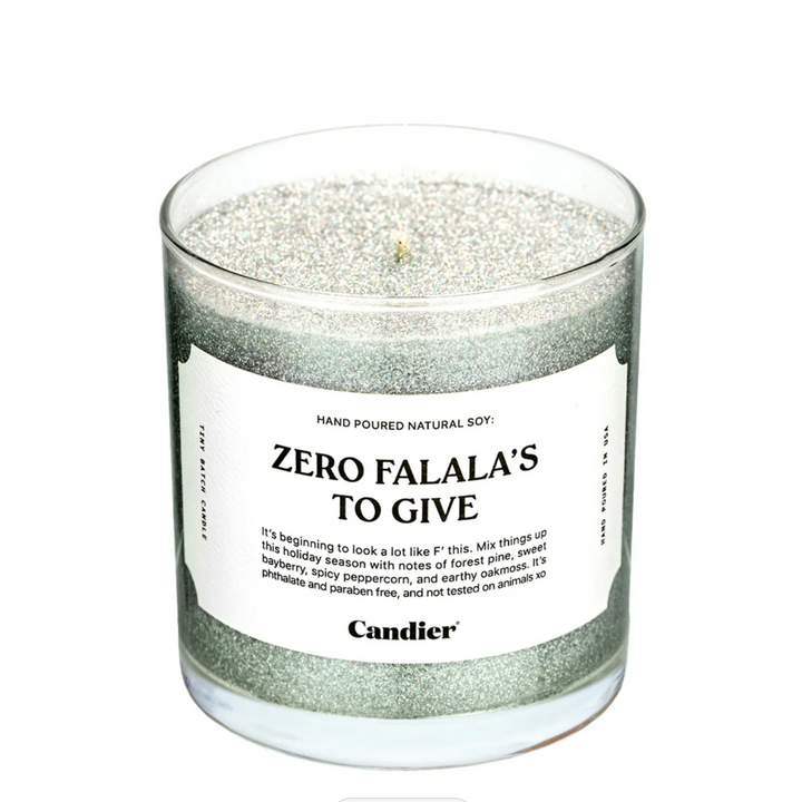 ZERO FALALA'S TO GIVE CANDLE