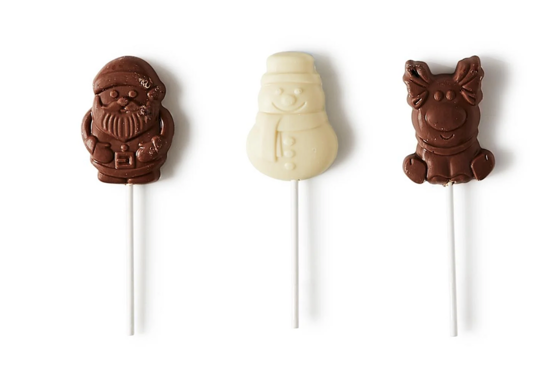 Cocoba Christmas Milk Chocolate Lollipop