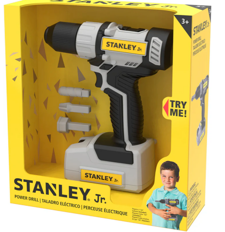 Stanley® Jr. Pretend Play Power Drill!