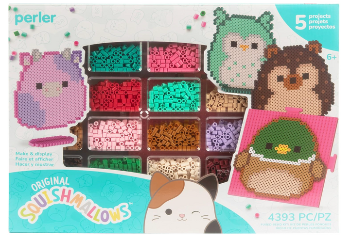 Squishmallow Deluxe Perler kit