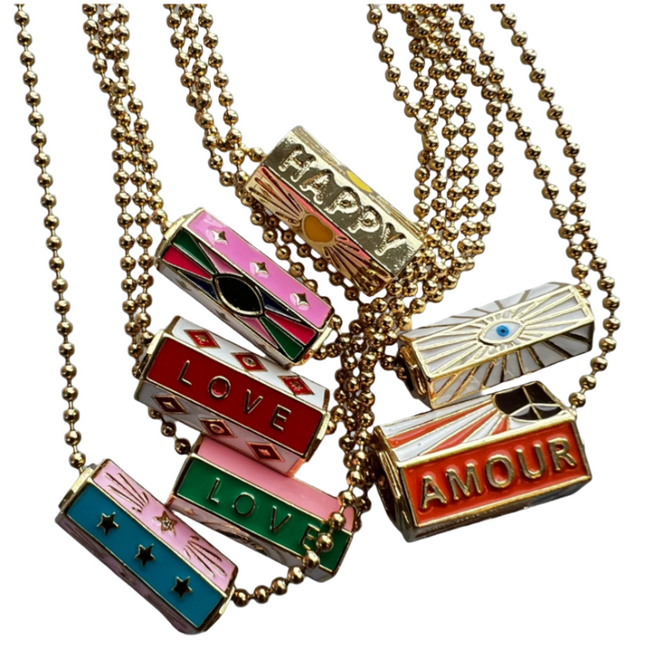 DREAM HAPPY AMOUR CHARM NECKLACE - Victoria's Toy Station