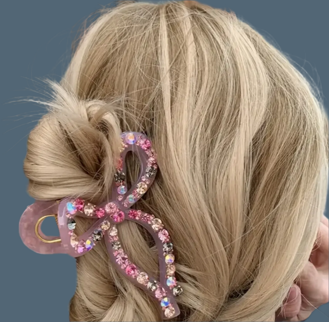 Couquette Embellishment Hair Claw