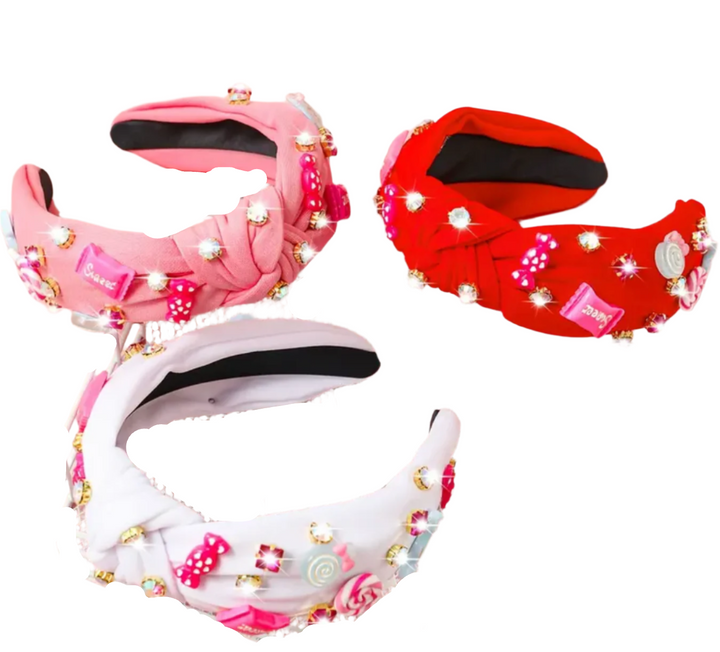 Candy Lollipops And Rhinestones HeadBand - Victoria's Toy Station