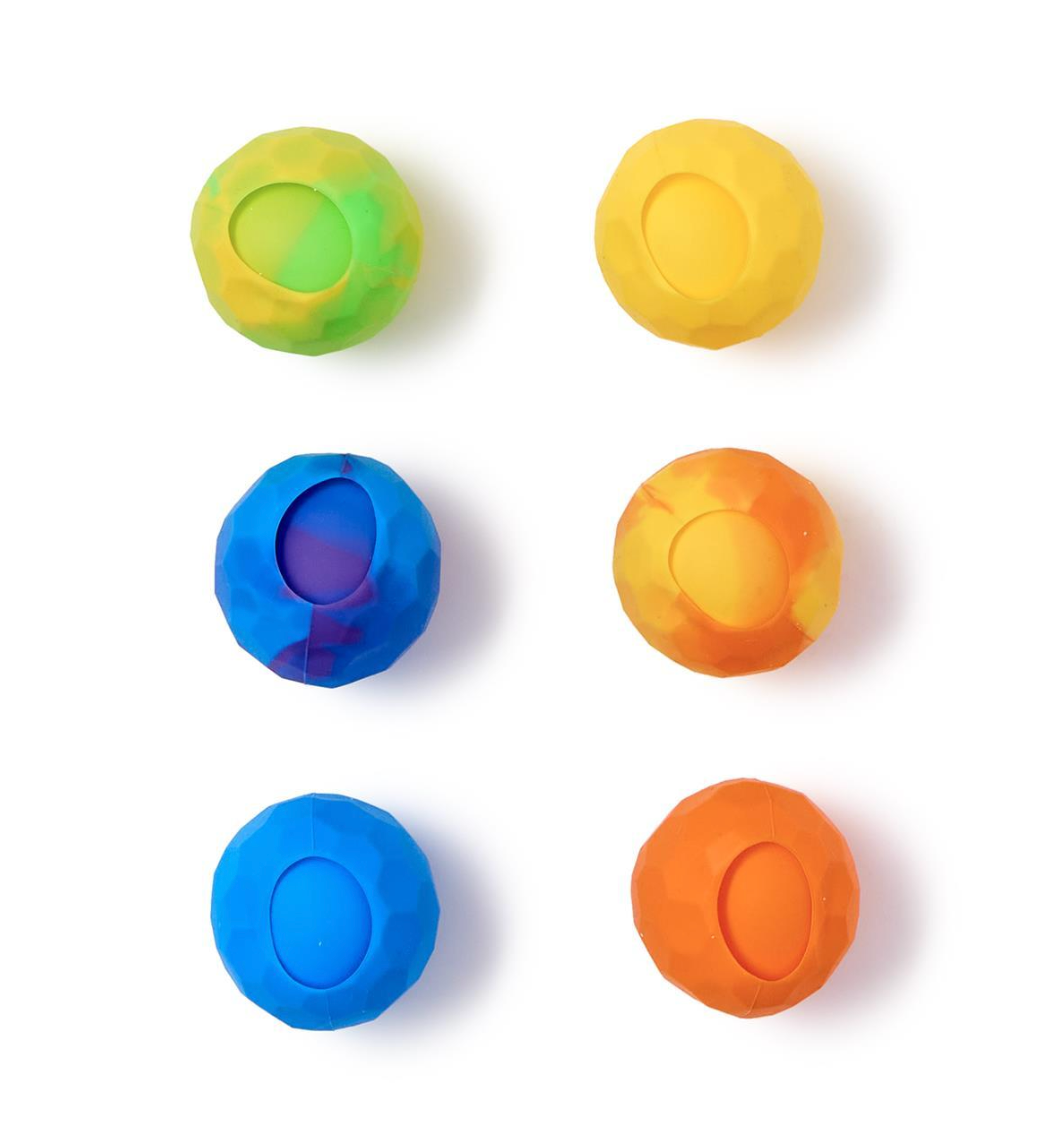 Splash Set of 6 Refillable Water Balls in Bag