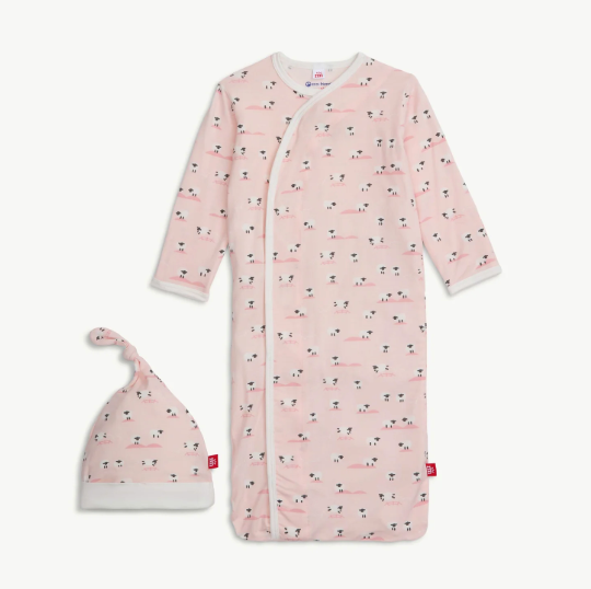 Baa Baa Pink Modal Gown and Hat - Victoria's Toy Station
