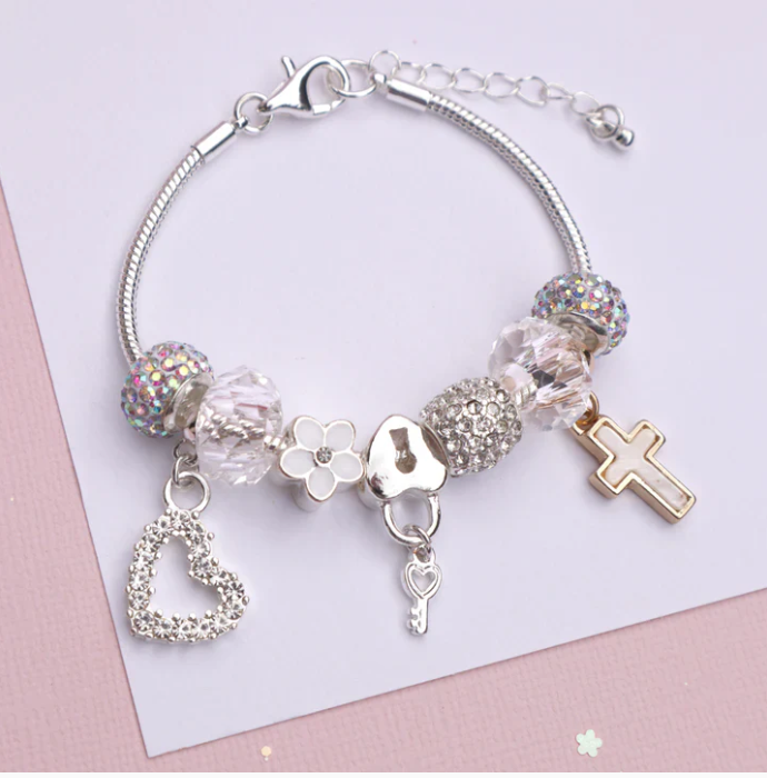 Cross Charm Bracelet