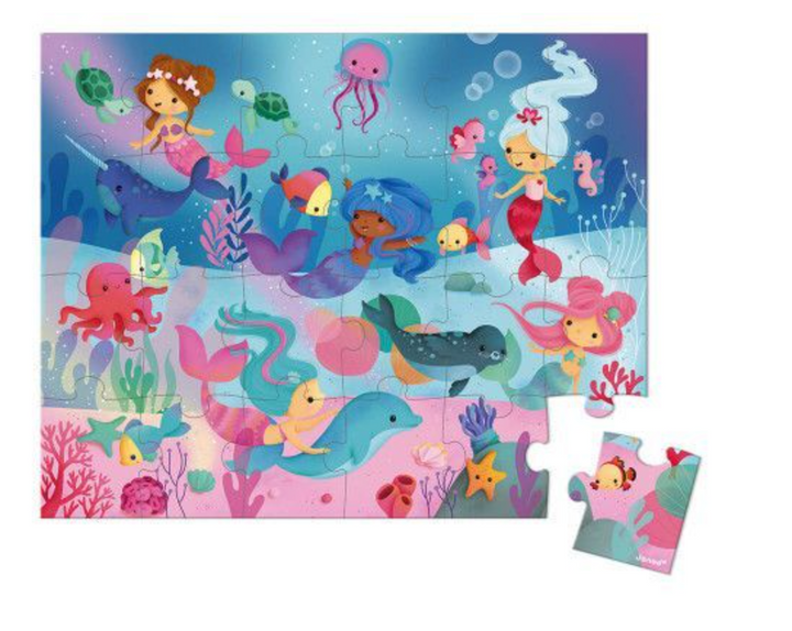 PUZZLE MERMAIDS 24 PCS - Victoria's Toy Station