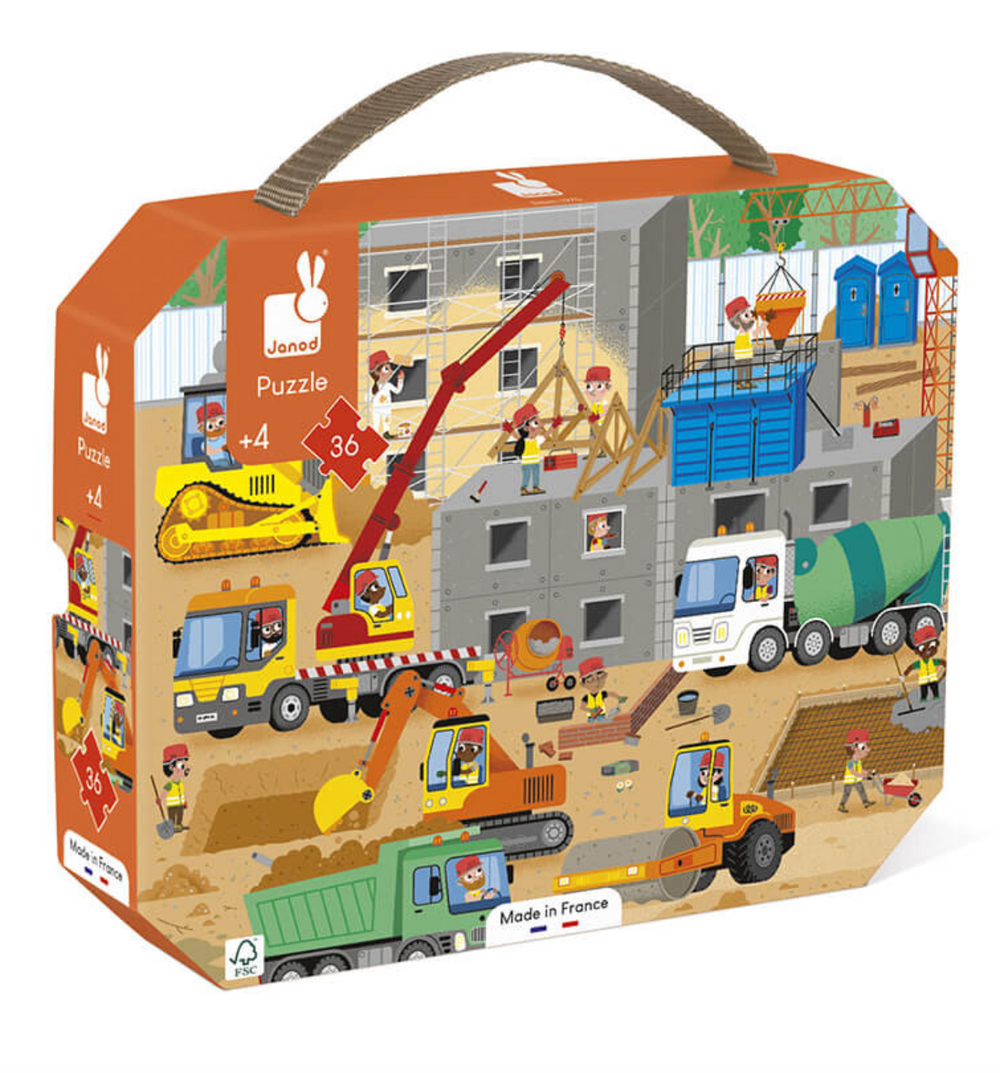 PUZZLE  CONSTRUCTION SITE - Victoria's Toy Station