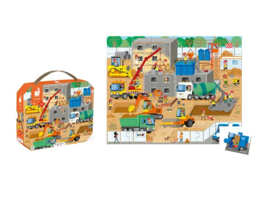 PUZZLE  CONSTRUCTION SITE - Victoria's Toy Station