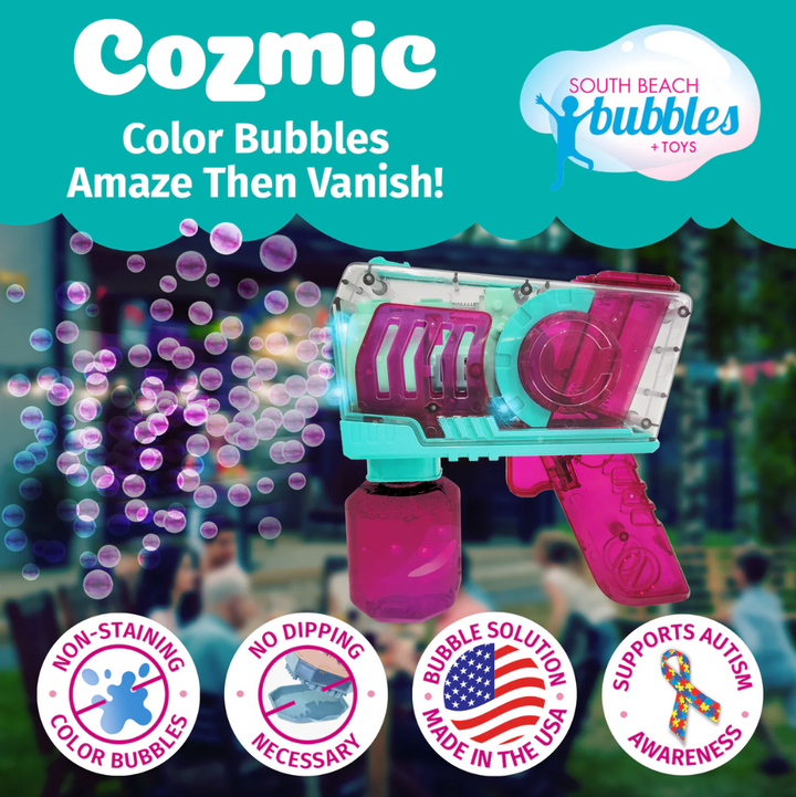Poppin Colorz Cozmic Bubble Blaster