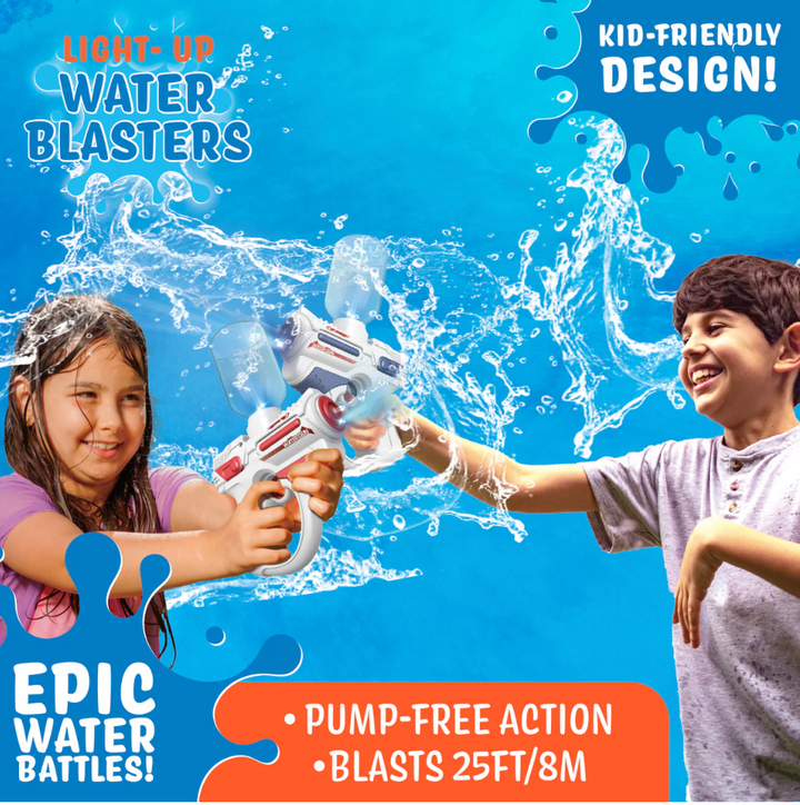 Light Up Water Blasters Two Pack