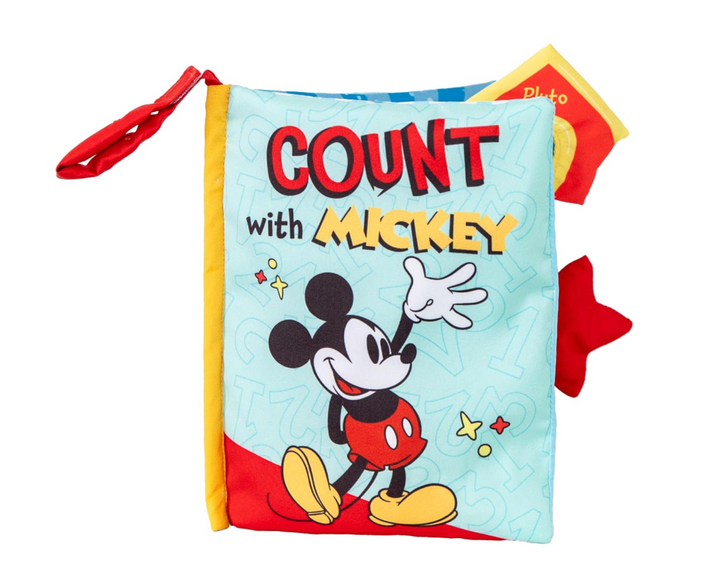 Disney Count with Mickey Mouse Deluxe Soft Book