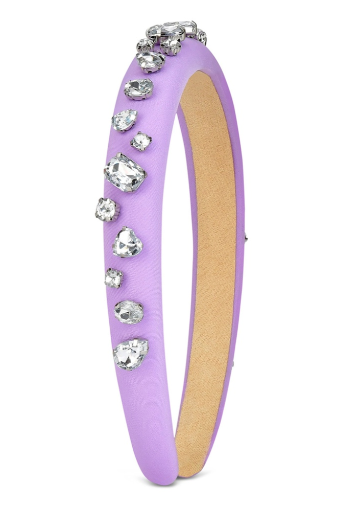 Vivid Violet Gem Headband