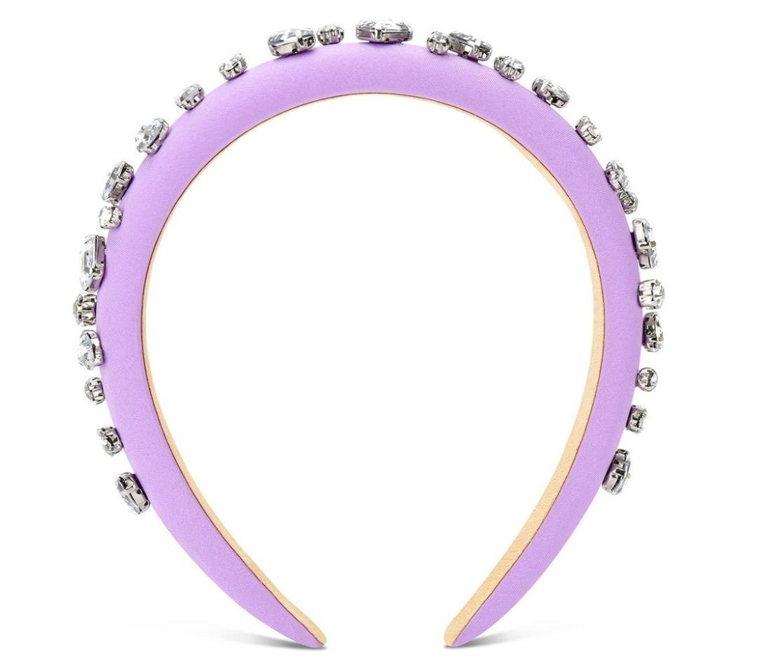 Vivid Violet Gem Headband