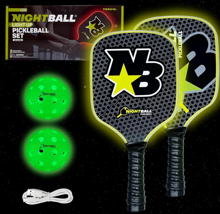 Nightball Pickleball Set