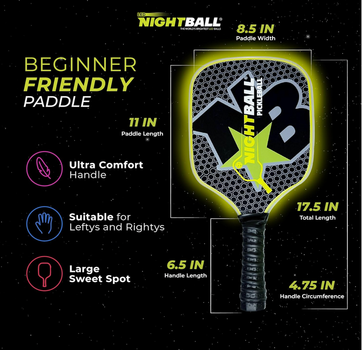 Nightball Pickleball Set