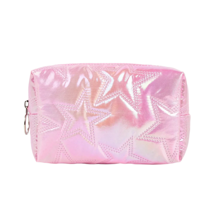 HOLOGRAPHIC STAR MAKEUP BAG