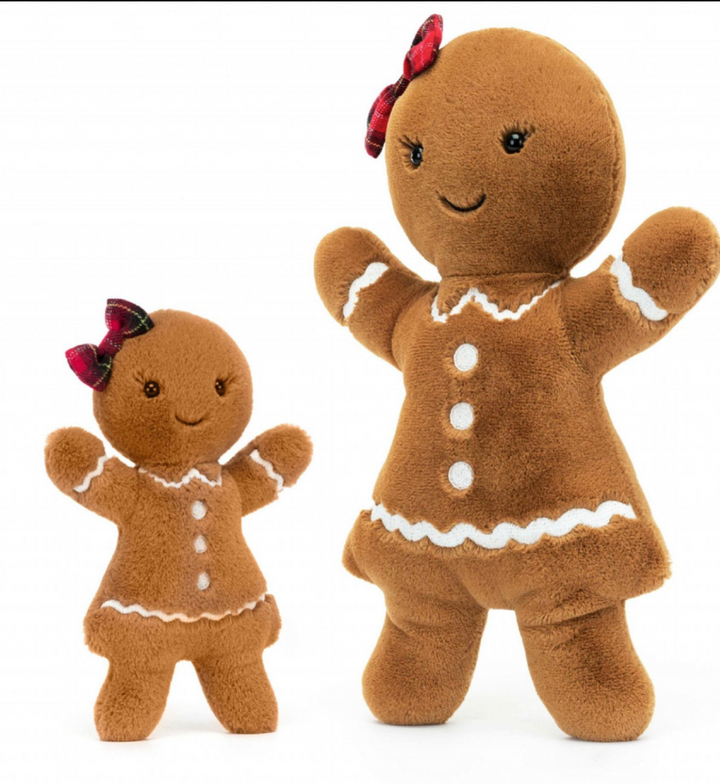 Jolly Gingerbread Ruby (2 Sizes) - Victoria's Toy Station