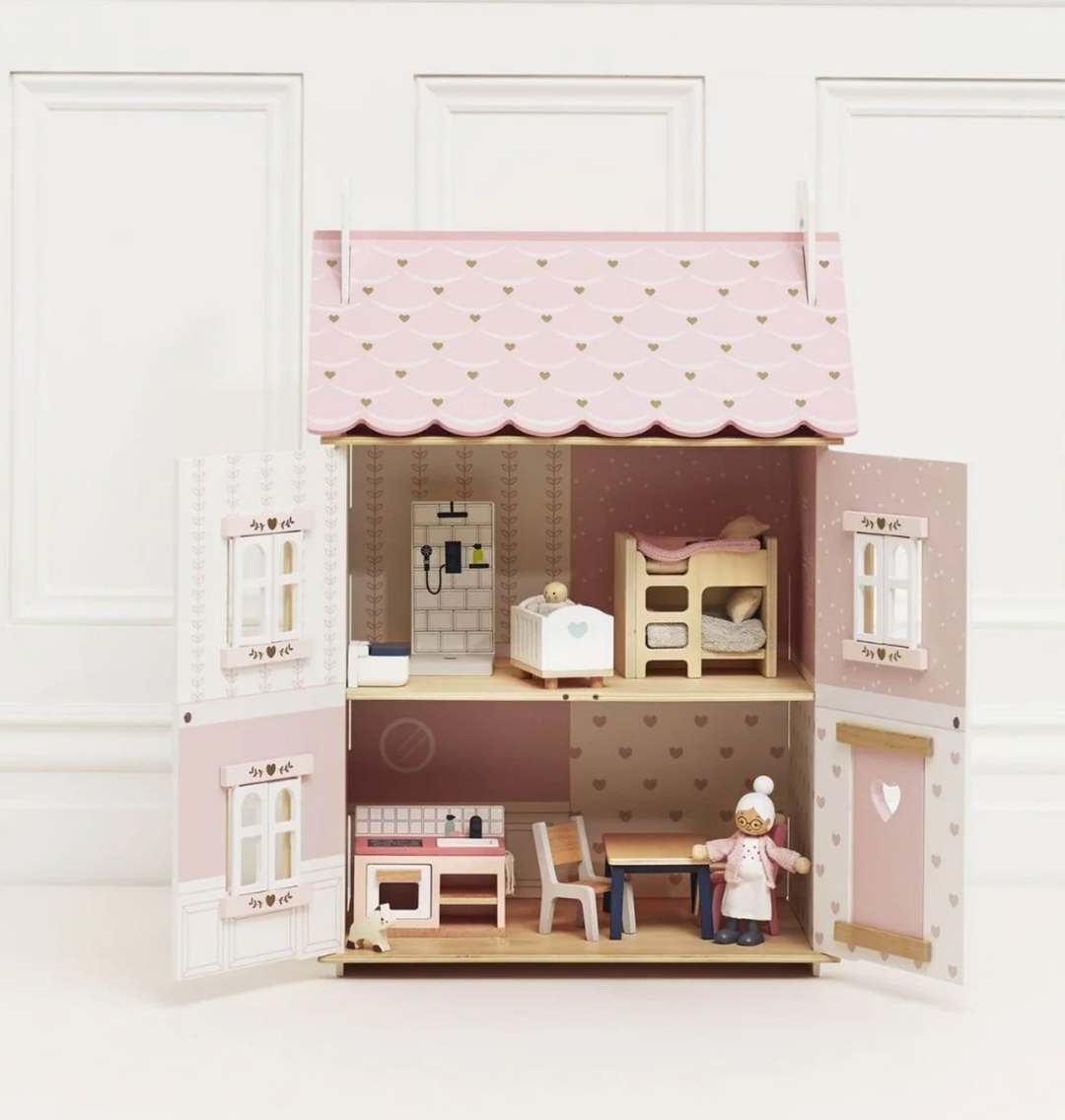 Rosehart Wooden Doll House