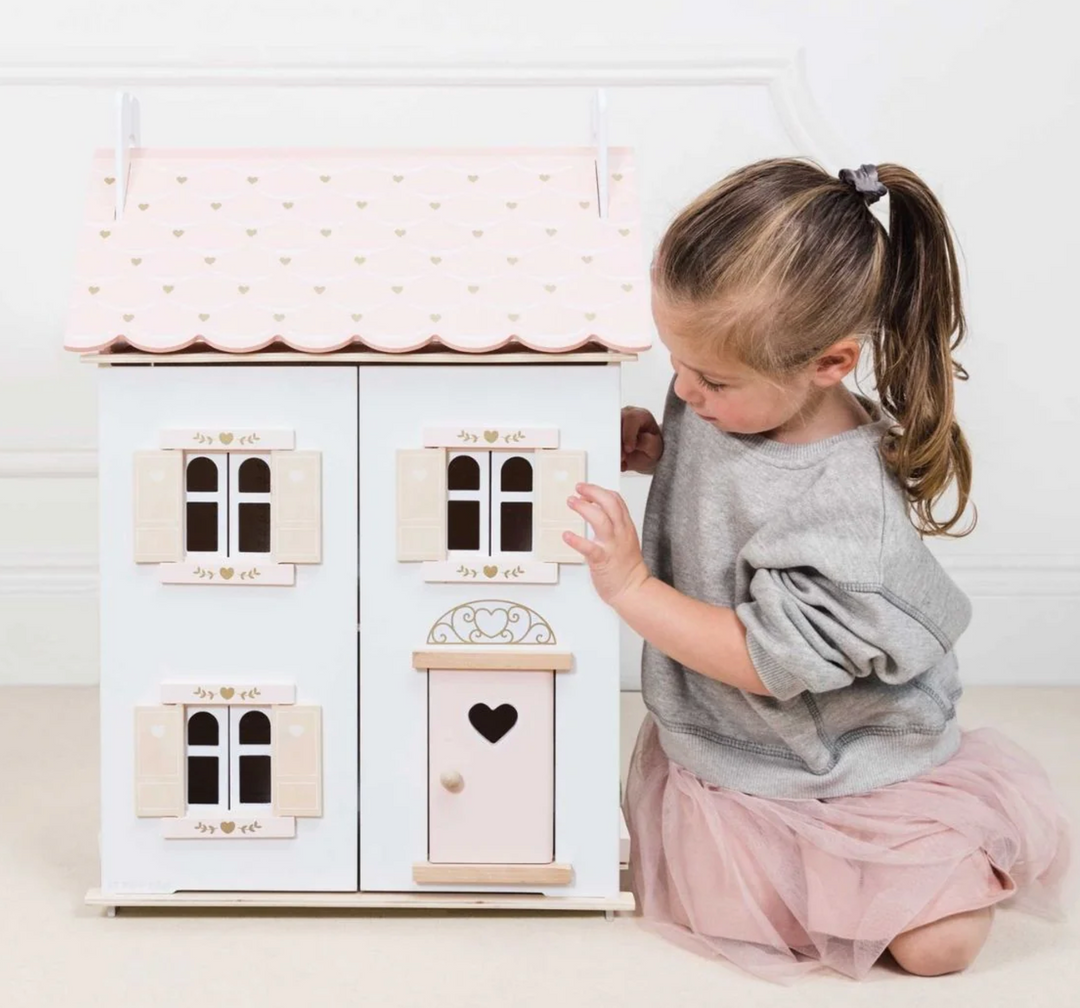 Rosehart Wooden Doll House