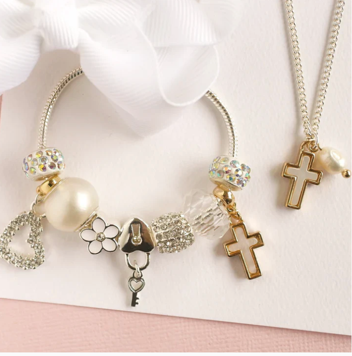 Cross Charm Bracelet