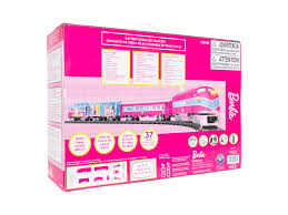 MALIBU BARBIE EXPRESS BATTERY OPERATED O-GAUGE TRAIN SET