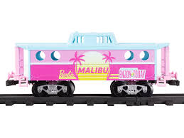 MALIBU BARBIE EXPRESS BATTERY OPERATED O-GAUGE TRAIN SET