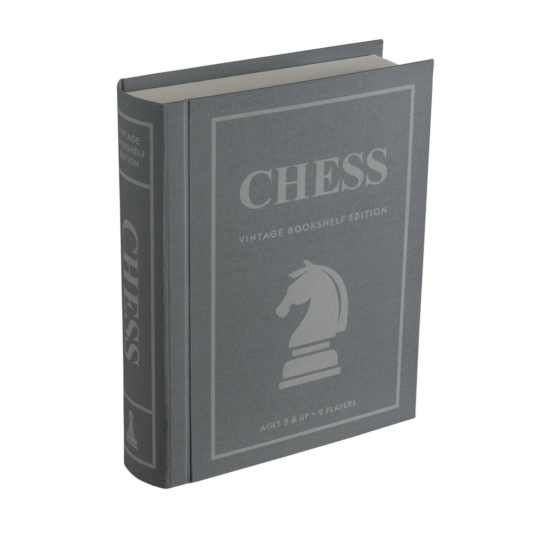 WS Game Company Chess Vintage Bookshelf Edition - Victoria's Toy Station