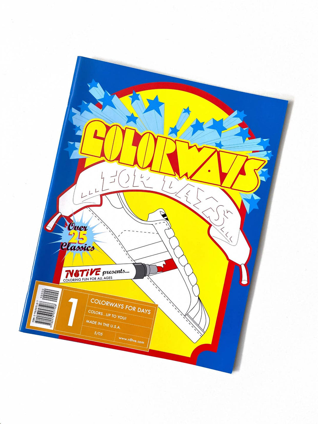 Colorways for Days - Colorways For Days - sneaker coloring book - Victoria's Toy Station