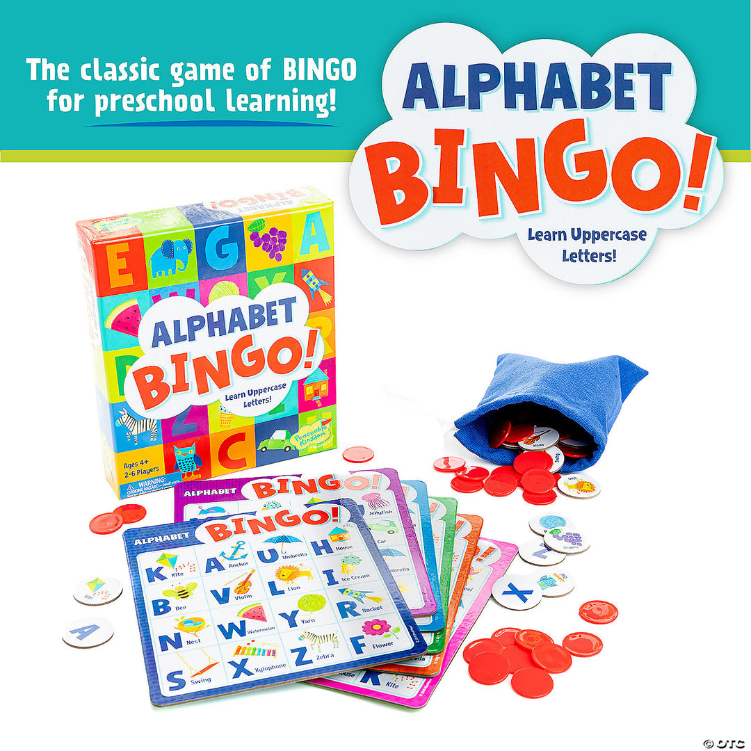 ALPHABET BINGO BOARD GAME - Victoria's Toy Station