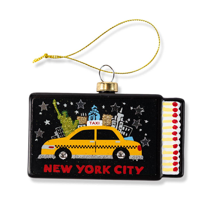 New York City-Matchbook Ornament - Victoria's Toy Station