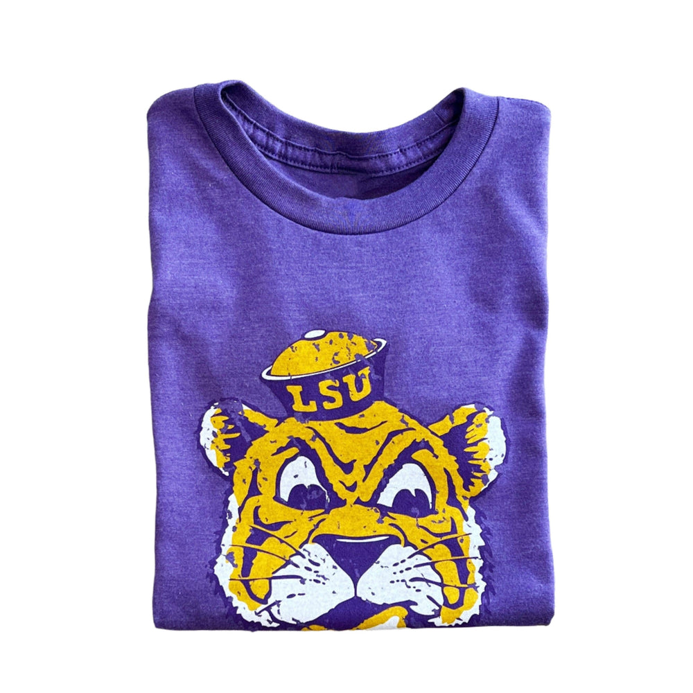 JT x LSU Sailor Mike Kids Tee-hea purple - Victoria's Toy Station