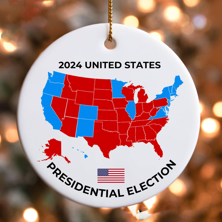 US Presidential Election 2024 Ornament, Trump Ornament