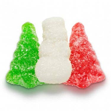 Snowy Christmas Snowmen & Trees Gummies