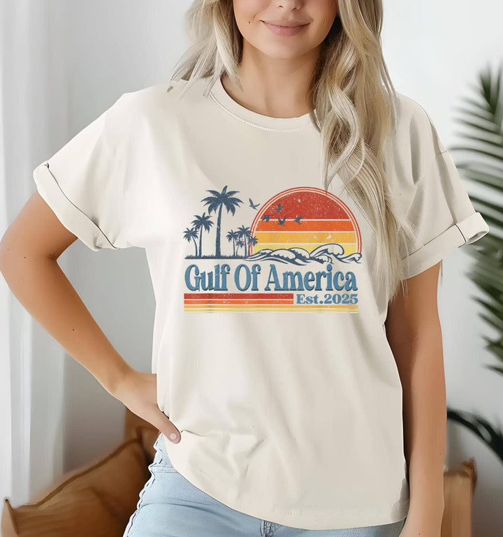 Gulf Of USA America Est 2025 T-Shirt Adult