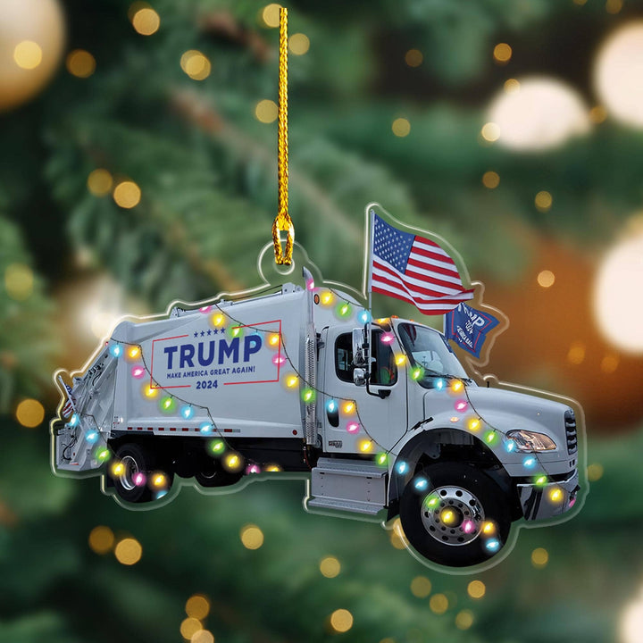 Trump Make America Great Again Ornament, Trump Truck Decor