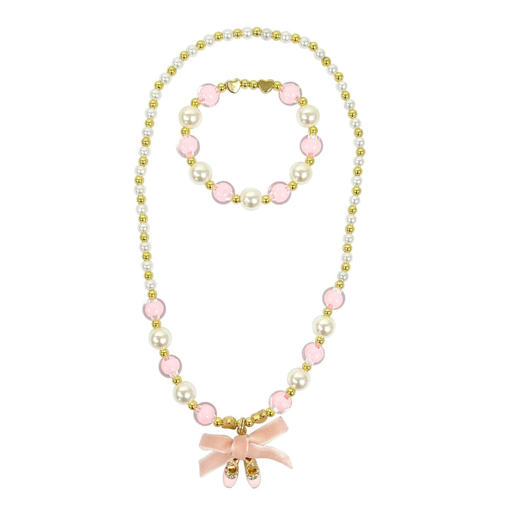 Ballerina Necklace & Bracelet Set - Victoria's Toy Station