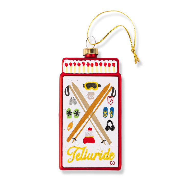 Telluride-Matchbook Ornament - Victoria's Toy Station