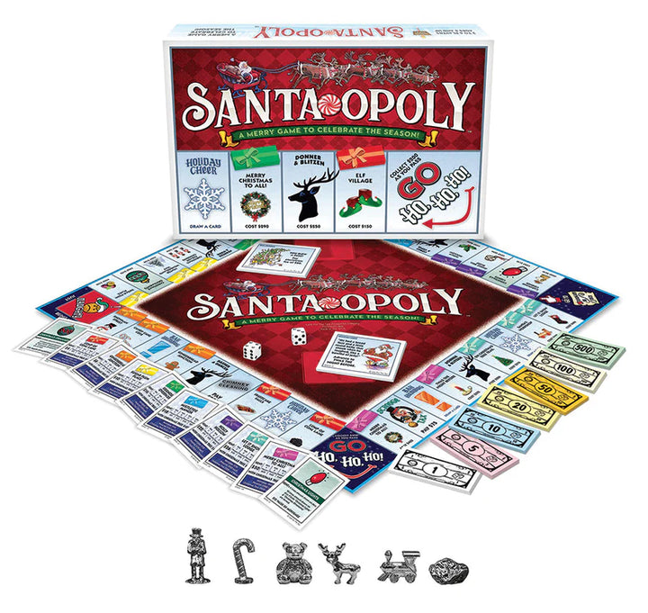 Santa-Opoly Board Game - Victoria's Toy Station