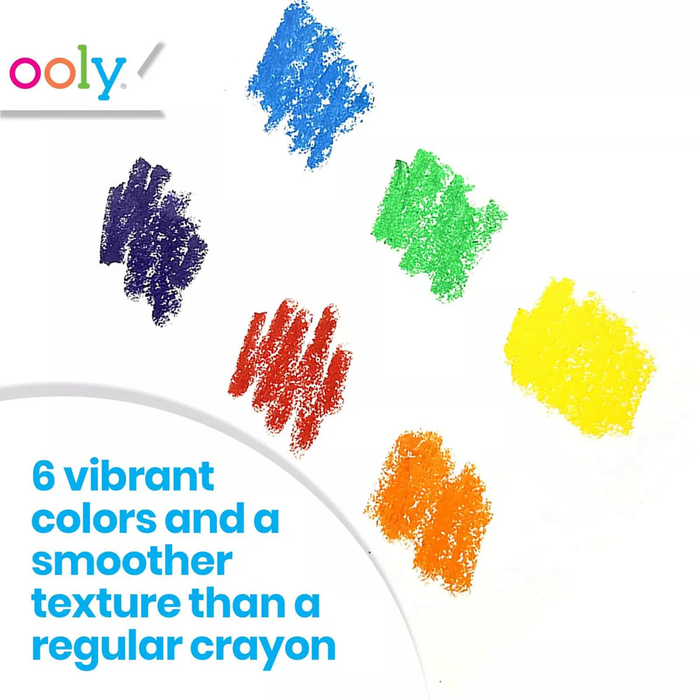 Smooth Stix Watercolor Gel Crayons - Set of 6 - Victoria's Toy Station