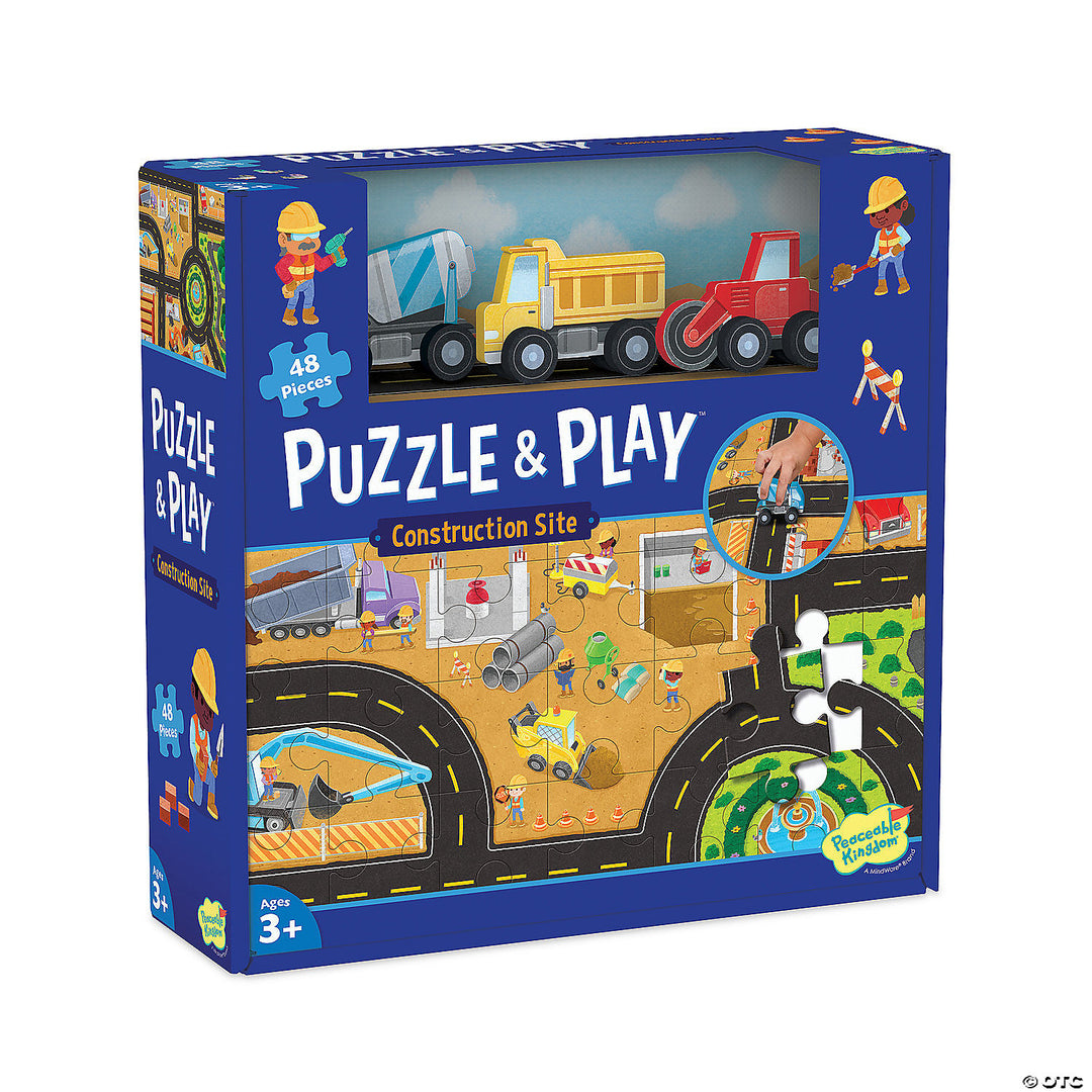 PUZZLE AND PLAY - CONSTRUCTION SITE - Victoria's Toy Station