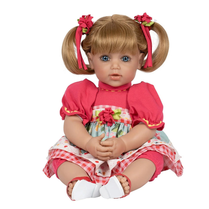 Toddler time Polka-Dot Picnic Baby Doll, Doll Clothes & Accessories Set